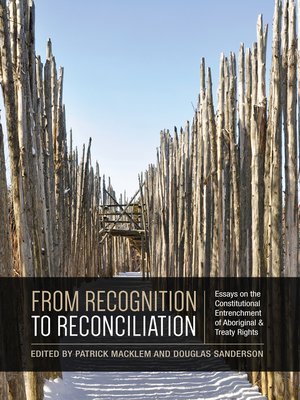 cover image of From Recognition to Reconciliation
